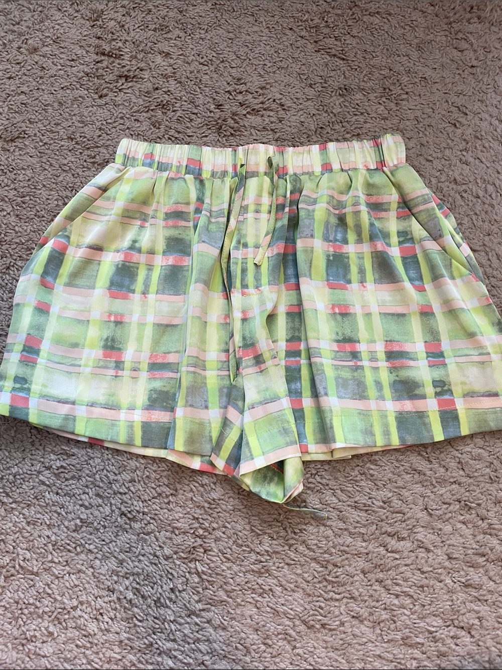 Forever 21 plaid shorts